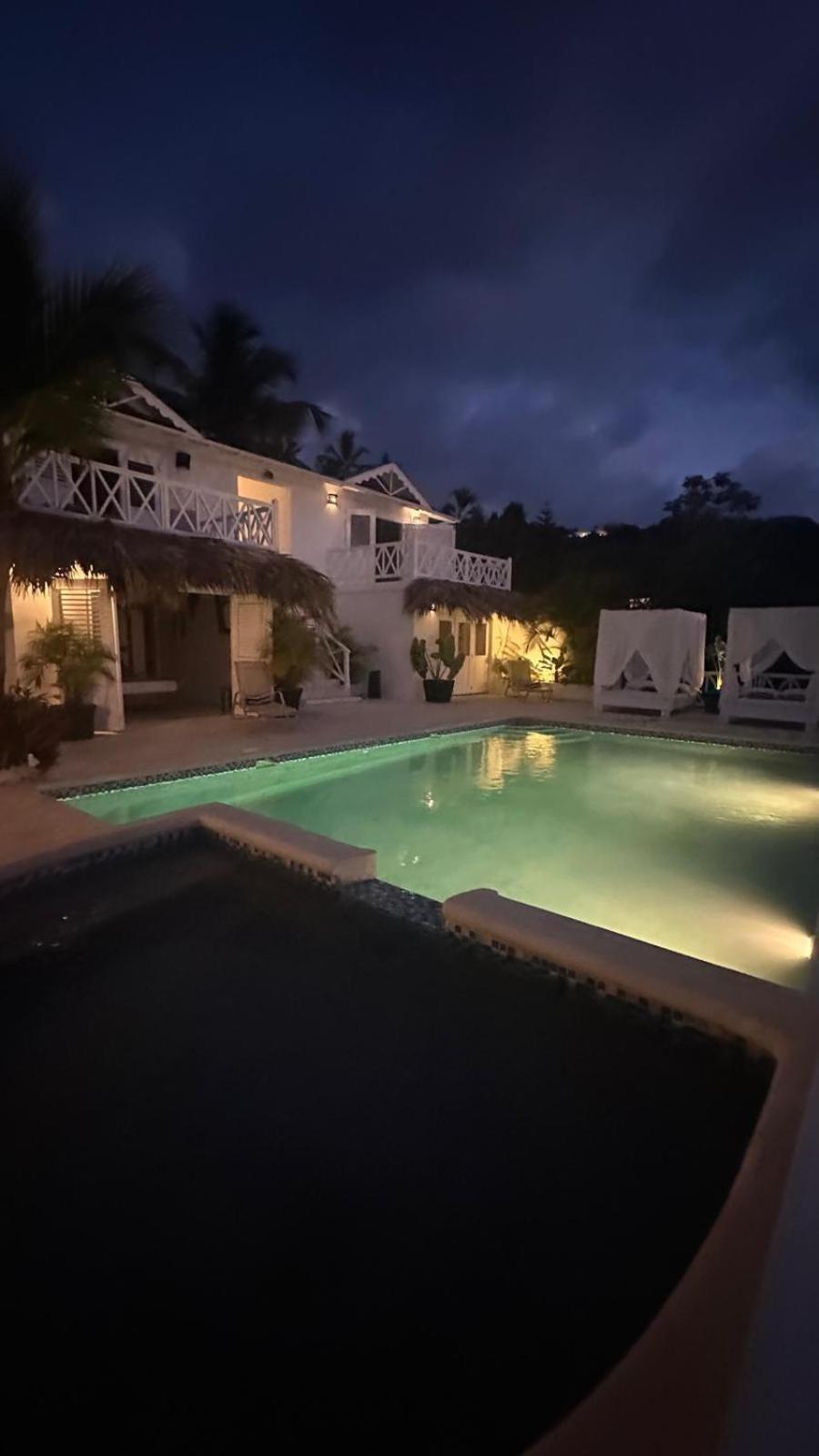Villa Blanca Chambre D'Hotes Vue Sur Mer Las Terrenas Exterior photo