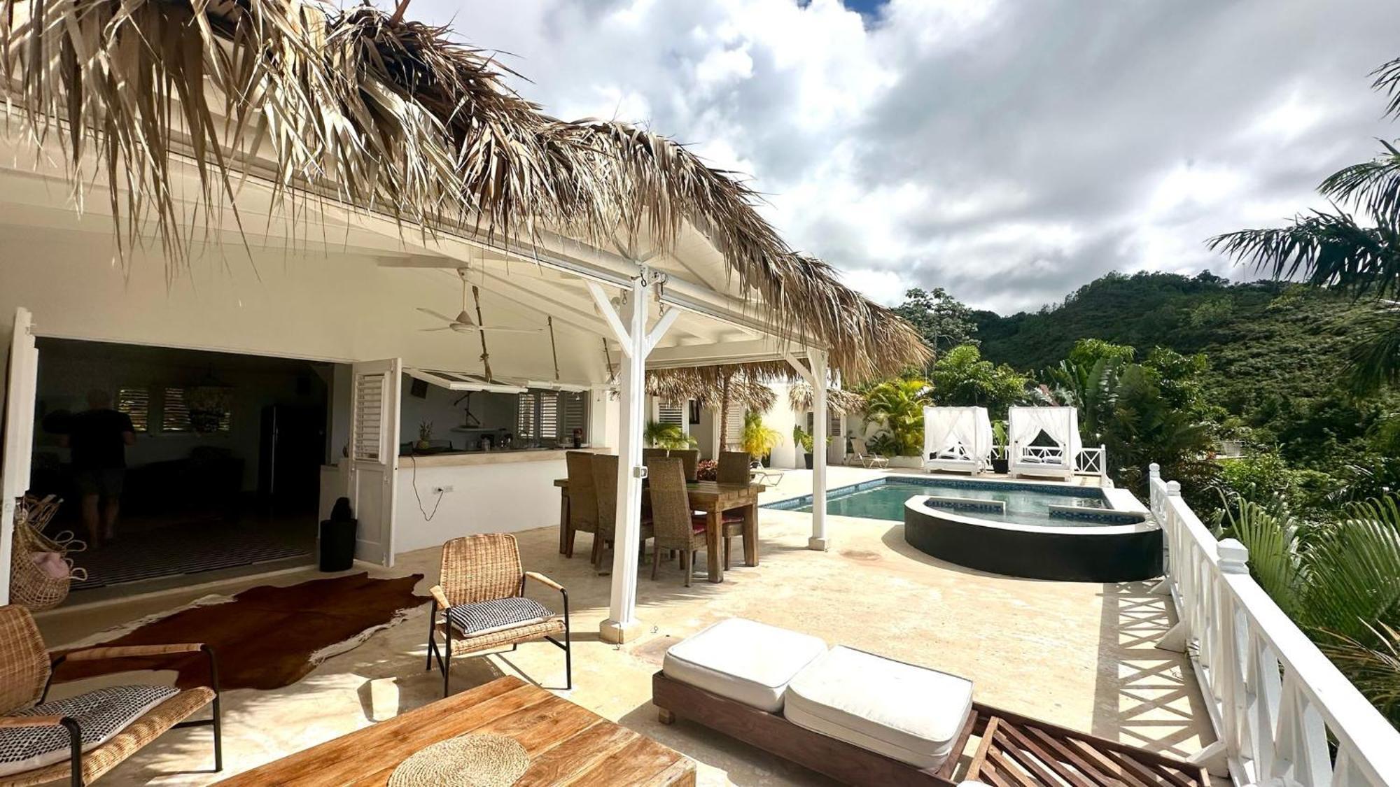Villa Blanca Chambre D'Hotes Vue Sur Mer Las Terrenas Exterior photo